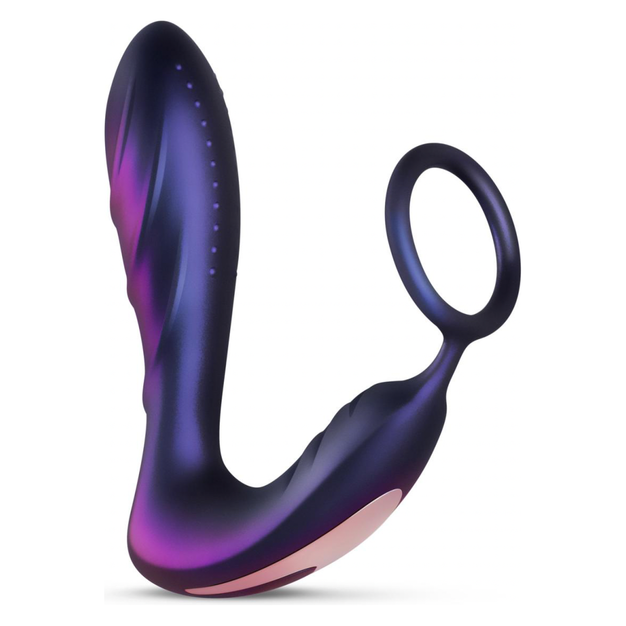 Hueman - Black Hole Anaal Vibrator Met Cockring